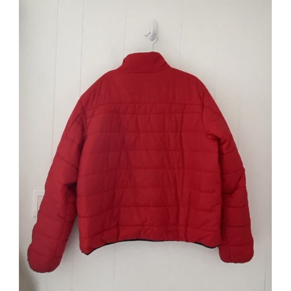 Lands End Red Quilted Primaloft Puffer Lightweight Jacket Men Size L (42-44) - Picture 2 of 5